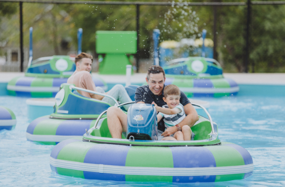 Magic Mountain Bumper Boats
