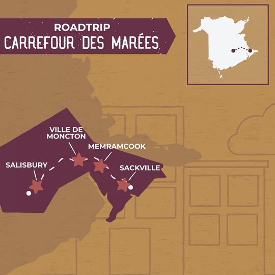 Road Trip Carrefour des marées