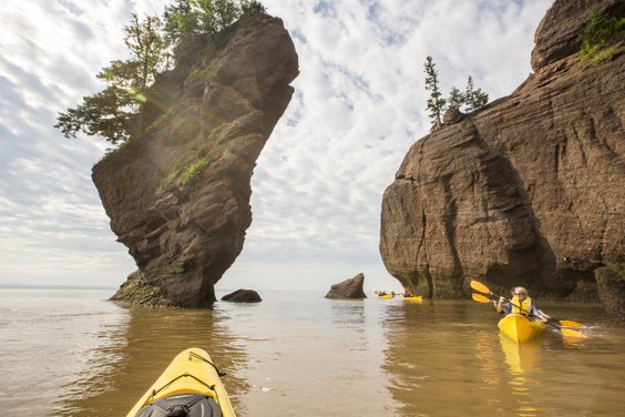 Hopewell Rocks at High Tide