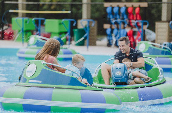 Magic Mountain Bumper Boats