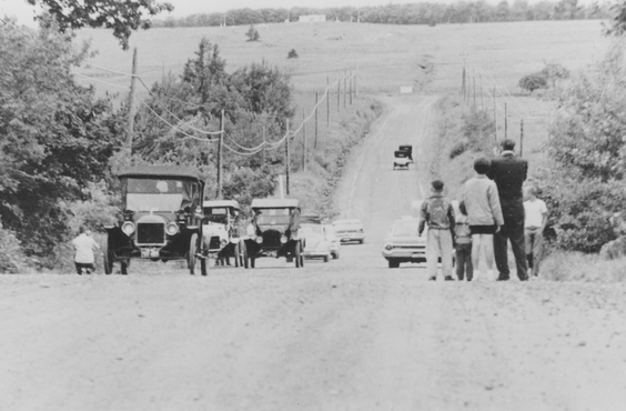 Magnetic Hill Black and White