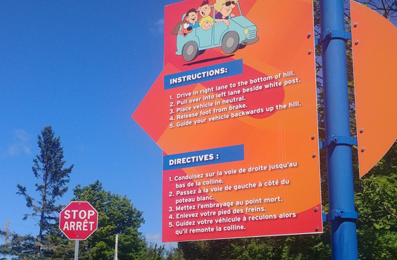 Magnetic Hill Instructions