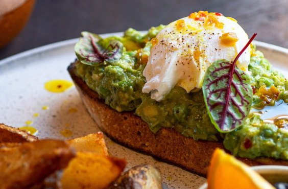 Tony's Bistro - Guac Tartine