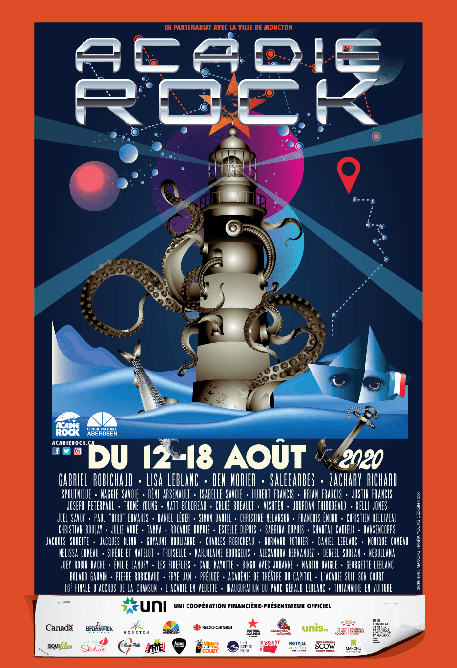 Acadie Rock - le 12 au 18 août 2020